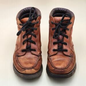 VTG Men's 9M Rockport Gore-Tex Moc Toe Walking Hiking Chukka Boots